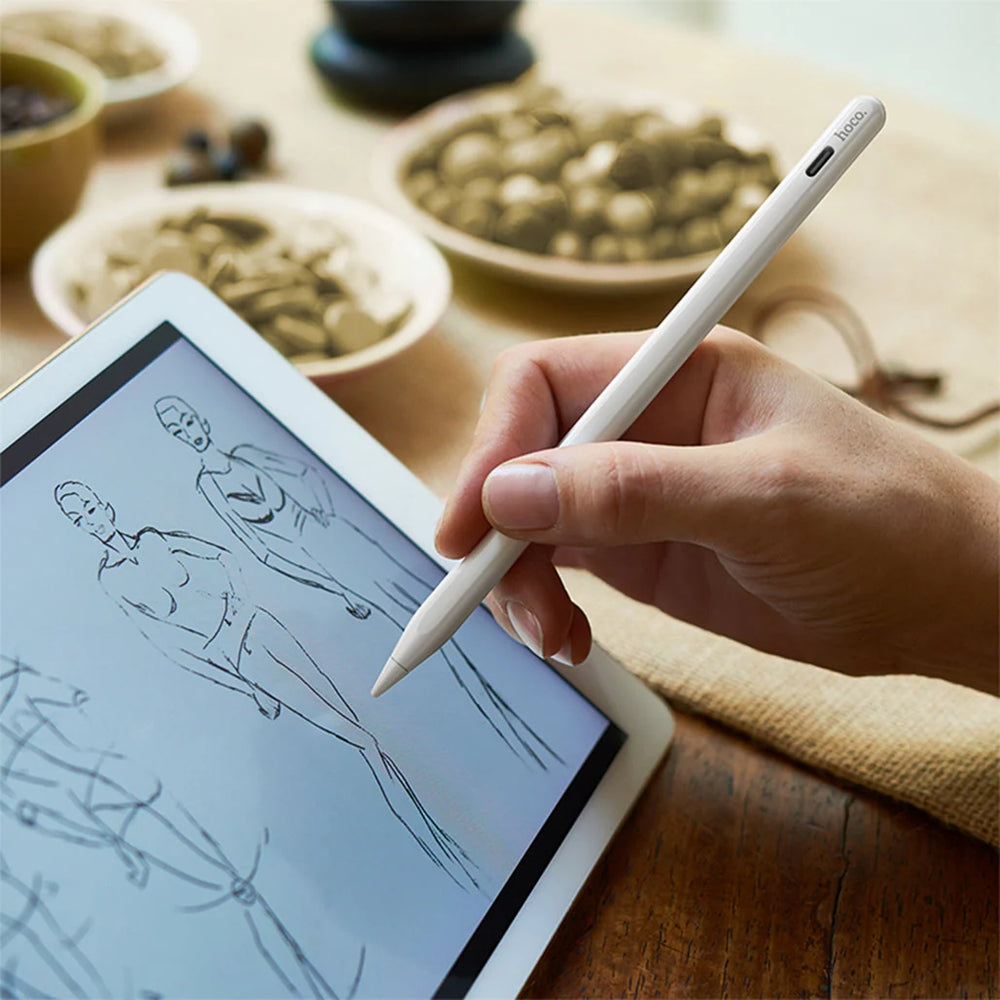Stylet tactile capacitif à chargement rapide pour Apple iPad (2018-2025) Stylet tactile capacitif à chargement rapide pour Apple iPad (2018-2025)
